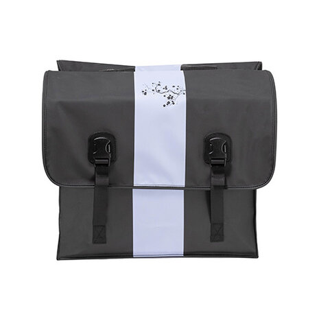 Beck Dubbele Fietstas Classic Pastel Lilac