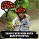 Kiddimoto Kinder Fietshelm Flames Small (48 - 53 cm) Kiddimoto Kinder Fietshelm Flames Small (48 - 53 cm)
