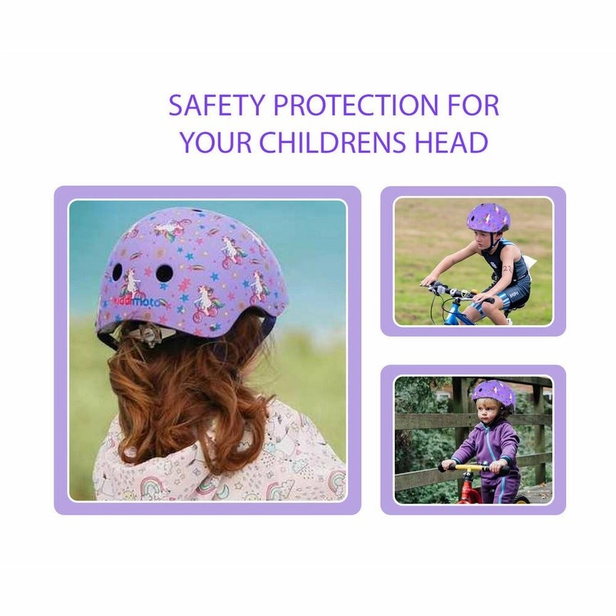 Kinder Fietshelm Mate Unicorn ( 53-58 cm)