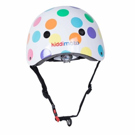 Kiddimoto Kinder Fietshelm Pastel Dotty Medium (53 - 58 cm)  Kiddimoto Kinder Fietshelm Pastel Dotty Medium (53 - 58 cm)