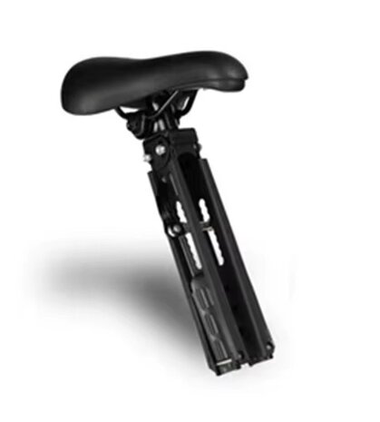 Zadel op Stang Buiszadel Herenfiets Zwart