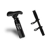 Zadel op Stang Buiszadel Herenfiets Zwart