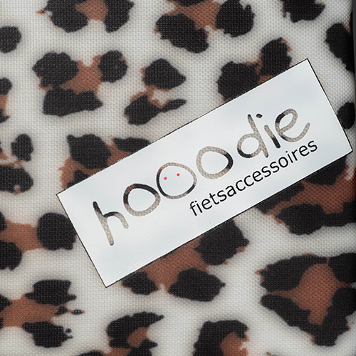 Bagagedragerkussen Leopard White
