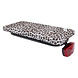 Hooodie Bagagedragerkussen Leopard White Hooodie Bagagedragerkussen Leopard White