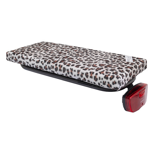 Hooodie Bagagedragerkussen Leopard White