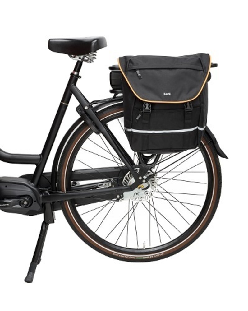 Beck SPRTV Dubbele Fietstas Oranje bies Beck SPRTV Dubbele Fietstas Oranje bies