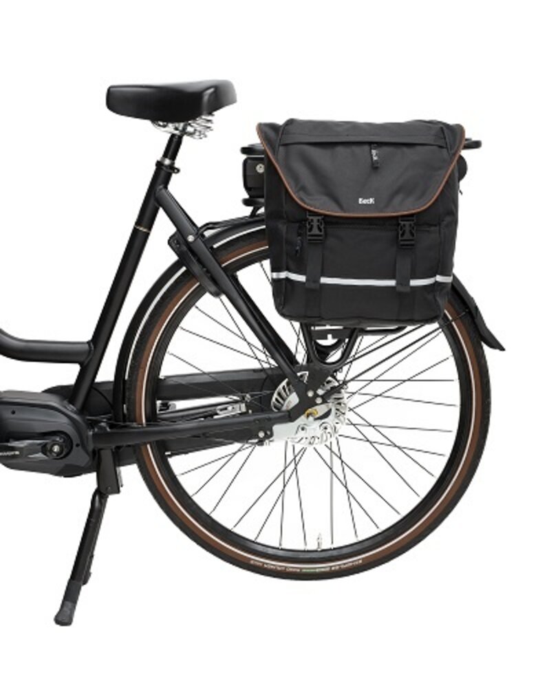 Beck Dubbele Sportieve Fietstas SPRTV Bruine Bies Beck Dubbele Sportieve Fietstas SPRTV Bruine Bies