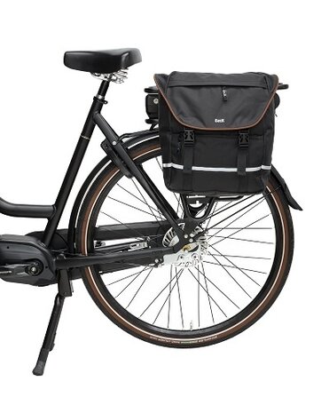 Beck Dubbele Sportieve Fietstas SPRTV Bruine Bies Beck Dubbele Sportieve Fietstas SPRTV Bruine Bies