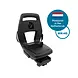 Qibbel achterzitje Qibbel Junior 6+ MIK-HD zwart Qibbel achterzitje Qibbel Junior 6+ MIK-HD zwart