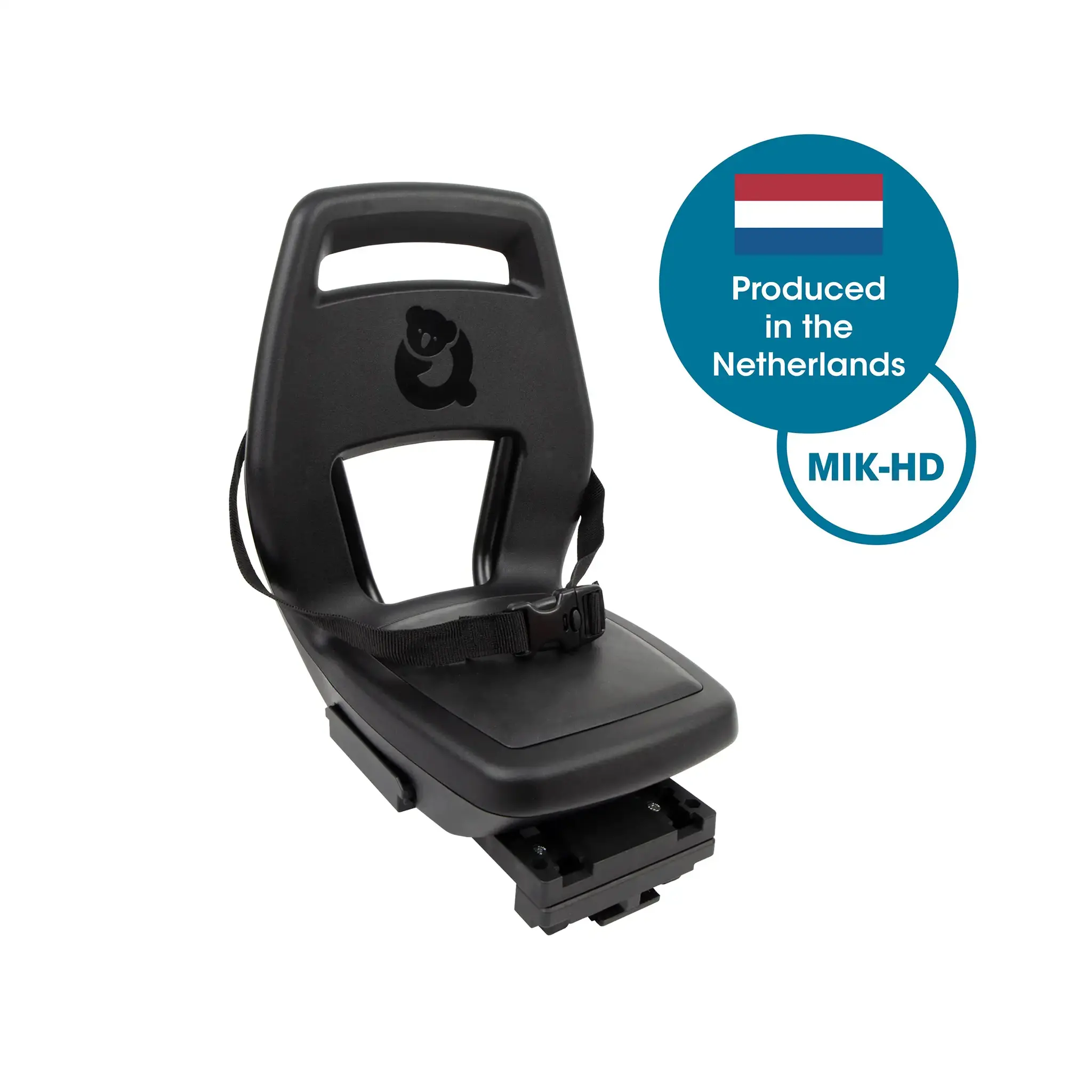 achterzitje Qibbel Junior 6+ MIK-HD zwart