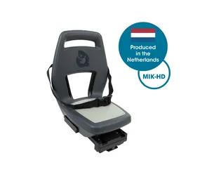 Qibbel achterzitje Qibbel  Junior 6+ MIK-HD antraciet/grijs Qibbel achterzitje Qibbel  Junior 6+ MIK-HD antraciet/grijs