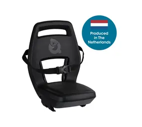 Qibbel achterzitje Junior 6+  Longtail zwart Qibbel achterzitje Junior 6+  Longtail zwart