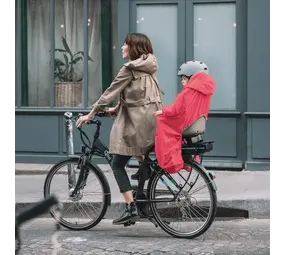 Rainette Rainette regenjas voor kinderzitje Raspberry Rainette Rainette regenjas voor kinderzitje Raspberry