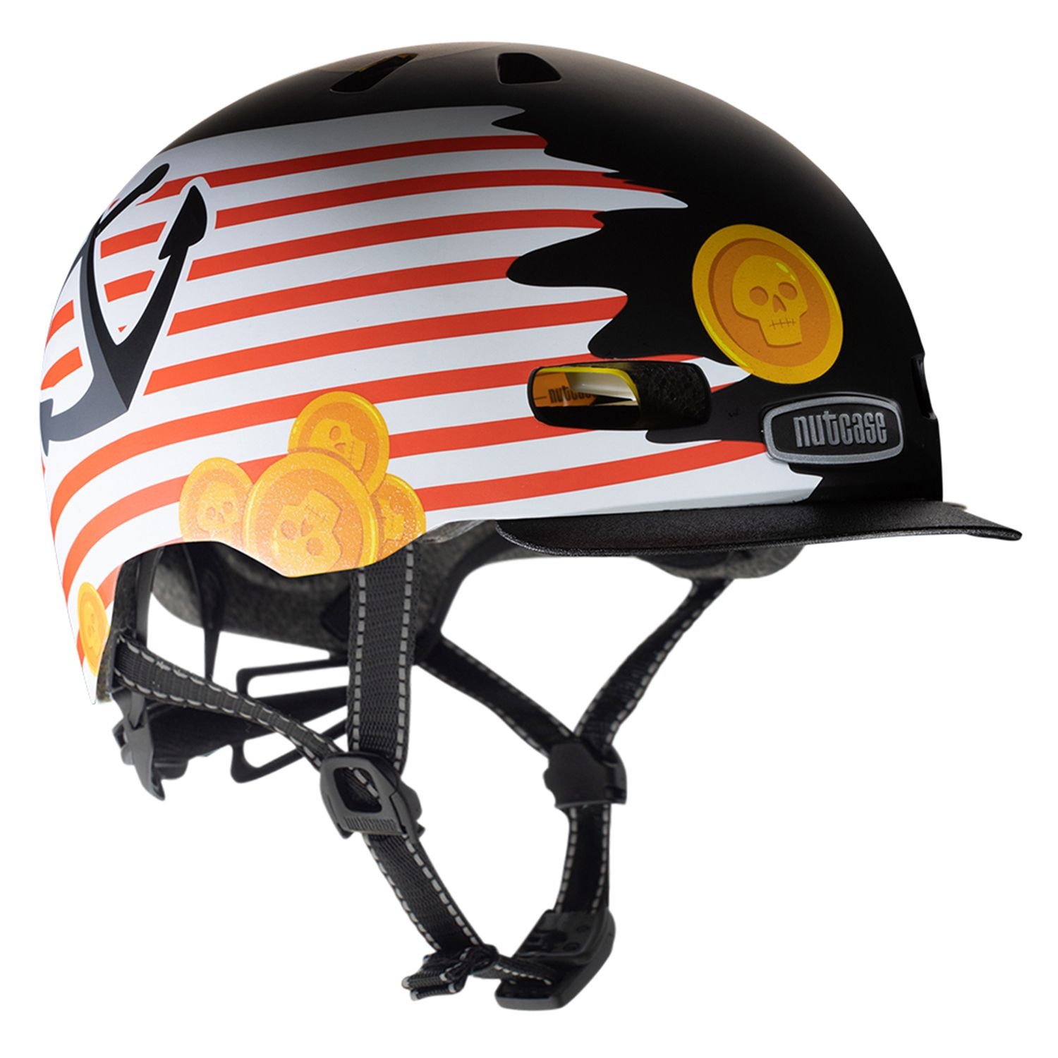 Nutcase Little Nutty Kinderhelm / Fietshelm Ride The Plank MIPS XS