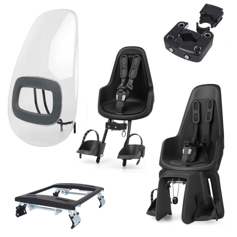 Bobike One compleet pakket met extra voordeel Urban Black Bobike One compleet pakket met extra voordeel Urban Black