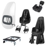 Bobike One Urban Black pakket Fietsstoeltjes Bobike One Urban Black pakket Fietsstoeltjes