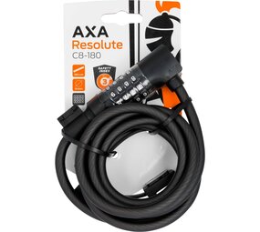 Axa spiraal cijferslot Resolute 180/8