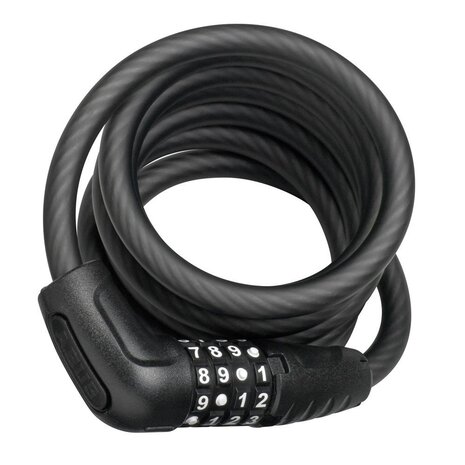 Abus cijfer kabelslot Numero 5510C/180 zwart met Snap Cage