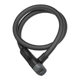 Abus kabelslot Steel-O-Flex Microflex 6615K/85 zwart Abus kabelslot Steel-O-Flex Microflex 6615K/85 zwart