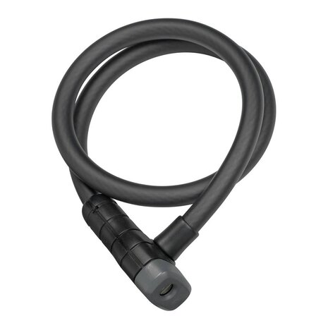 Abus kabelslot Steel-O-Flex Microflex 6615K/85 zwart Abus kabelslot Steel-O-Flex Microflex 6615K/85 zwart