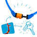 Crazy Safety Kinder Cijferslot Geel Crazy Safety Kinder Cijferslot Geel