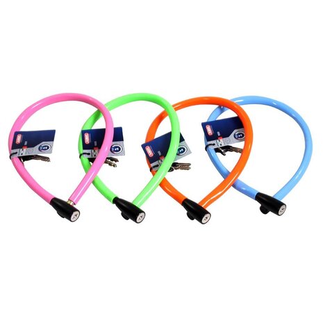 Abus kabelslot 3406/1900/55 kids groen Abus kabelslot 3406/1900/55 kids groen