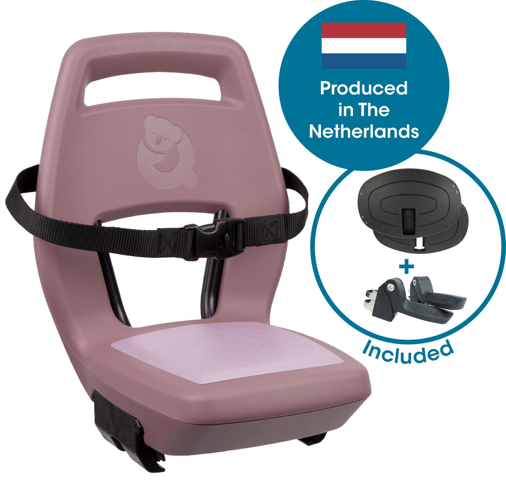 achterzitje Maxi Junior 6+ Plum Rose