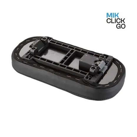 GES Bagagedragerkussen MIK Zwart GES Bagagedragerkussen MIK Zwart