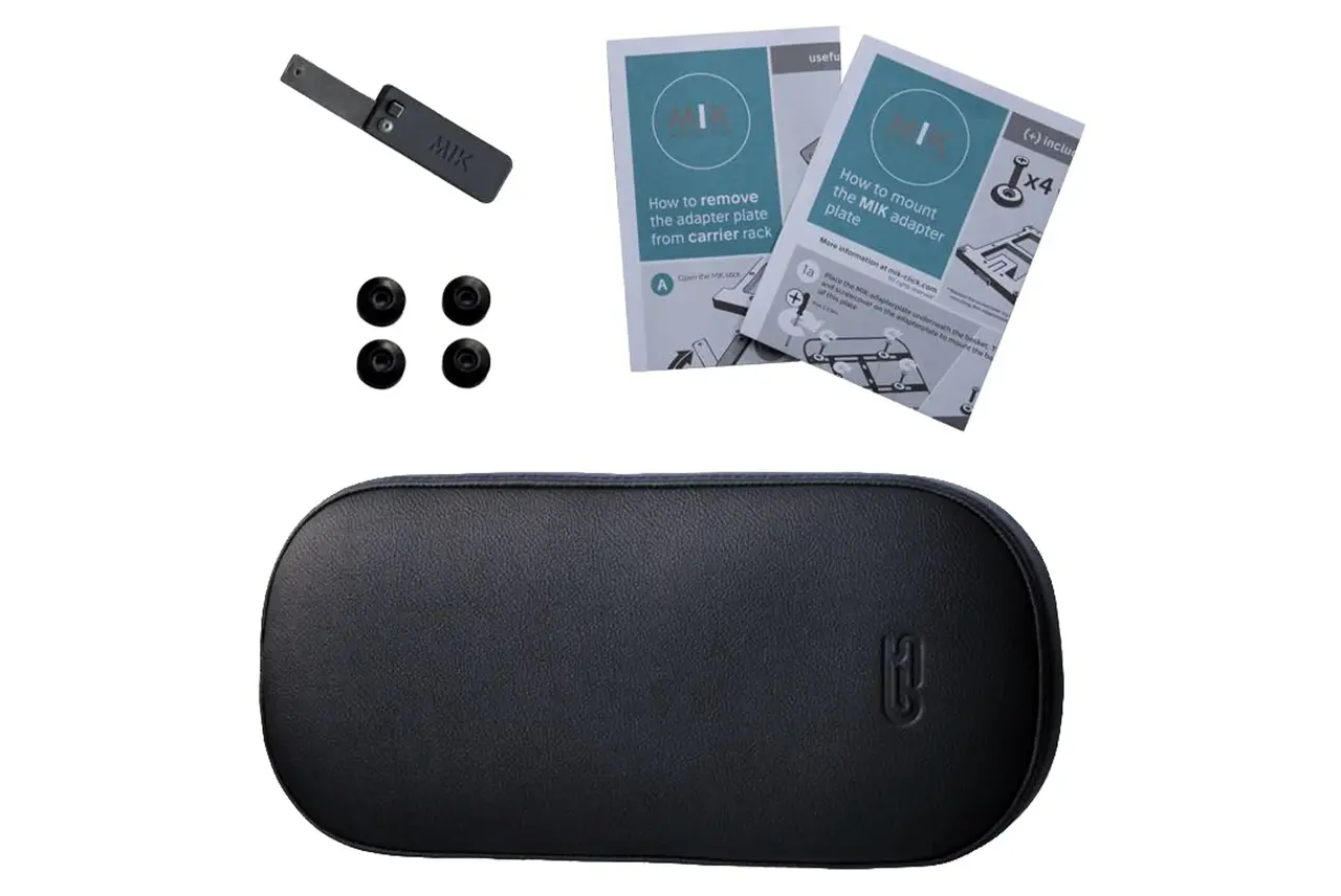 GES Bagagedragerkussen MIK Zwart GES Bagagedragerkussen MIK Zwart