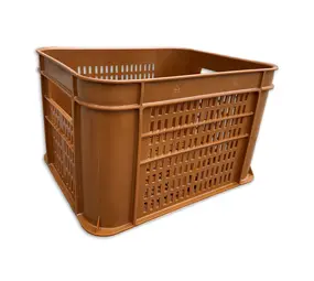 Lynx Fietskrat Bruin Kunststof 30 Liter