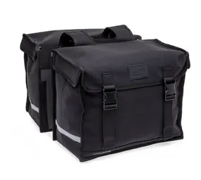 New Looxs Dubbele Fietstas Camping Zwart 66L New Looxs Dubbele Fietstas Camping Zwart 66L