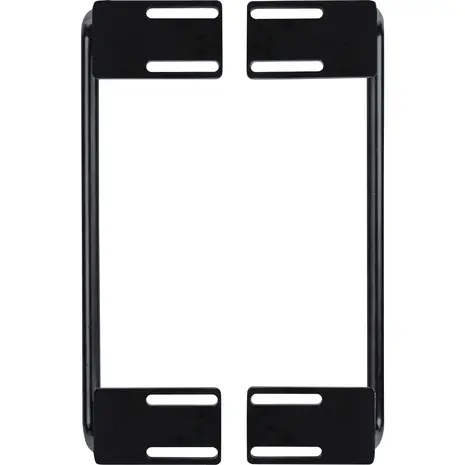 MIK pannier bag tubes voor carrierplate 2 stuks zwart MIK pannier bag tubes voor carrierplate 2 stuks zwart