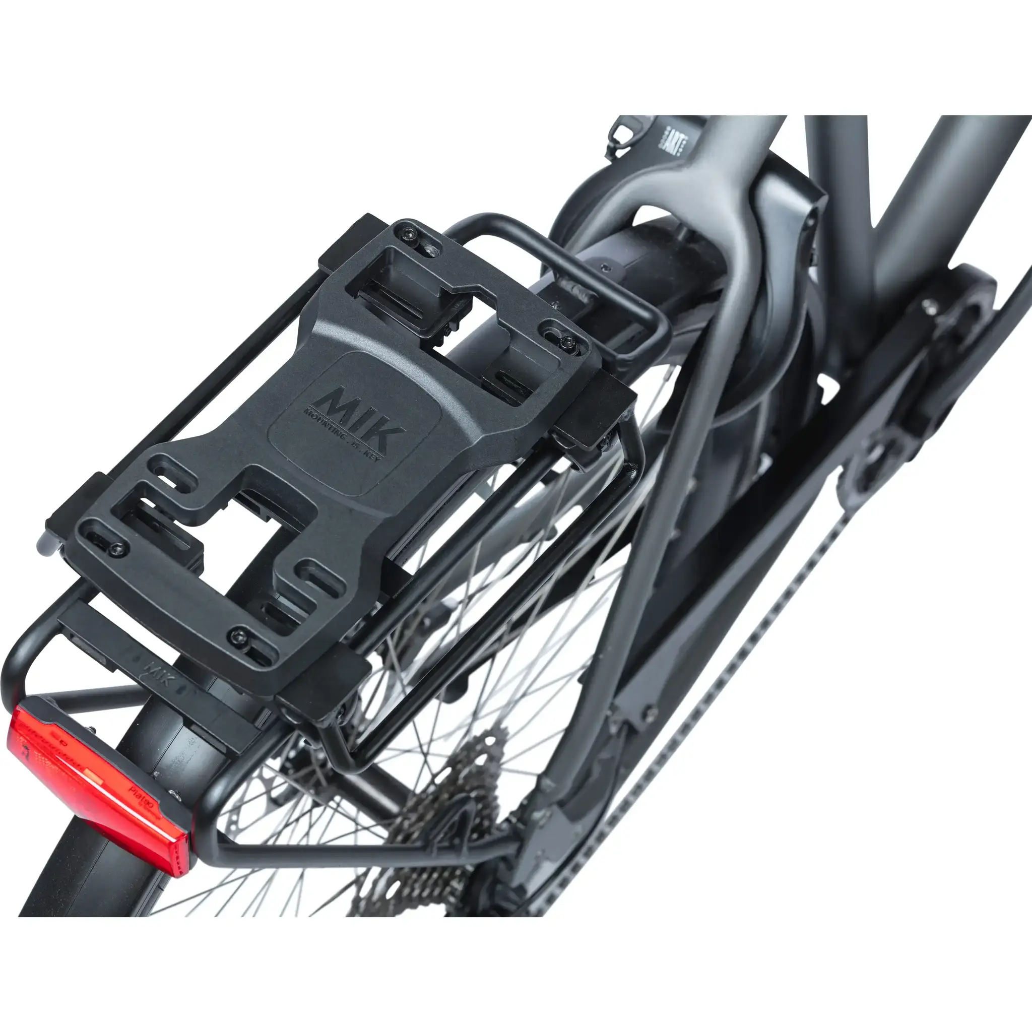 pannier bag tubes voor carrierplate 2 stuks zwart