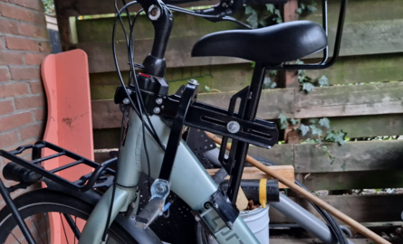 Welk zadel op de stang past op een Cortina Common (Family/E-Common)?