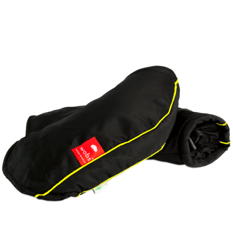 WOBS handmoffen handwarmers Urban Black Yellow