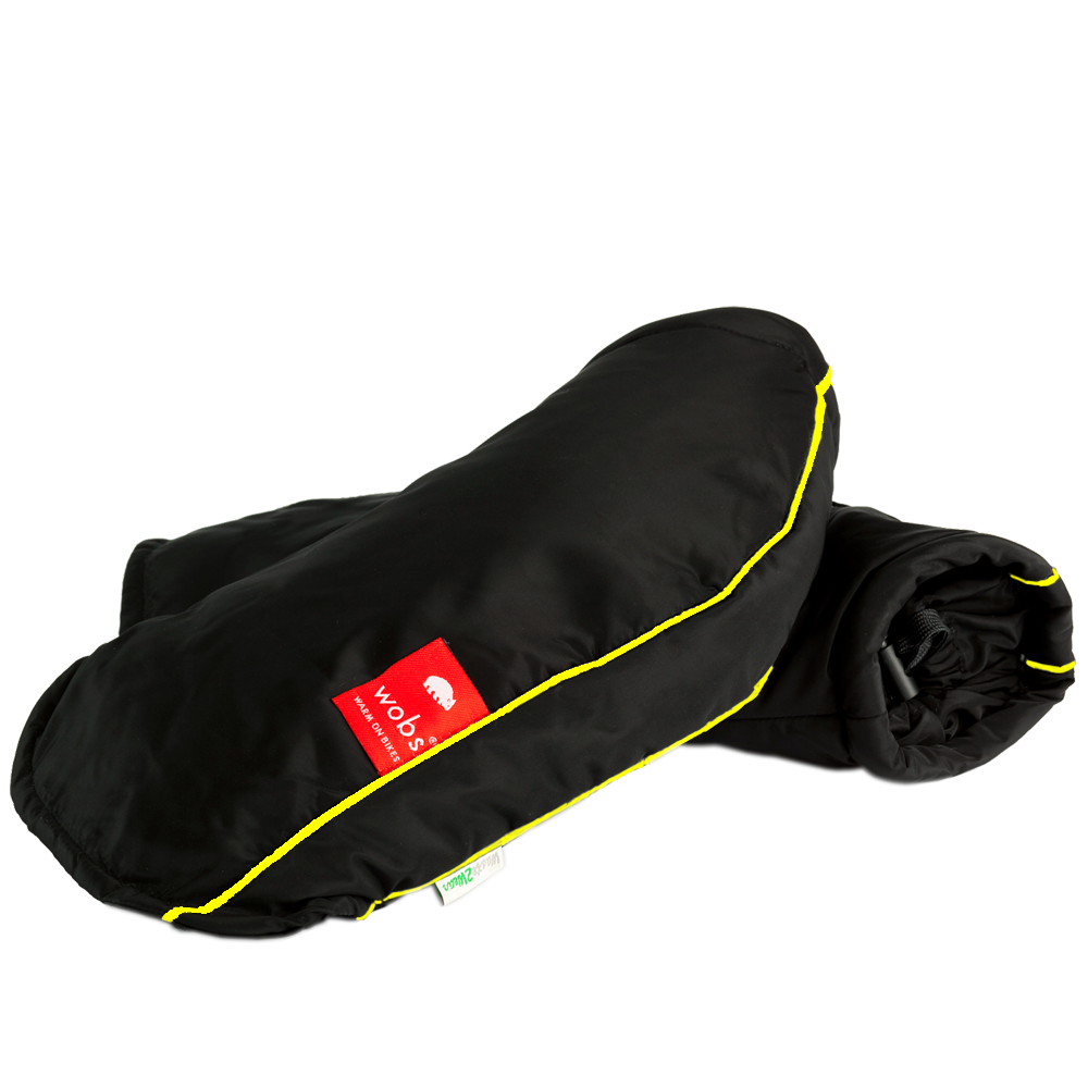 handmoffen handwarmers Urban Black Yellow