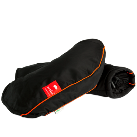 WOBS handmoffen handwarmers Urban Black Orange
