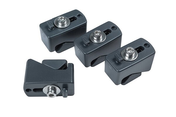 Basil Basil WSL Bevestigingsset – Set van 4 Beugels voor Fietsmand of Fietskrat Basil Basil WSL Bevestigingsset – Set van 4 Beugels voor Fietsmand of Fietskrat