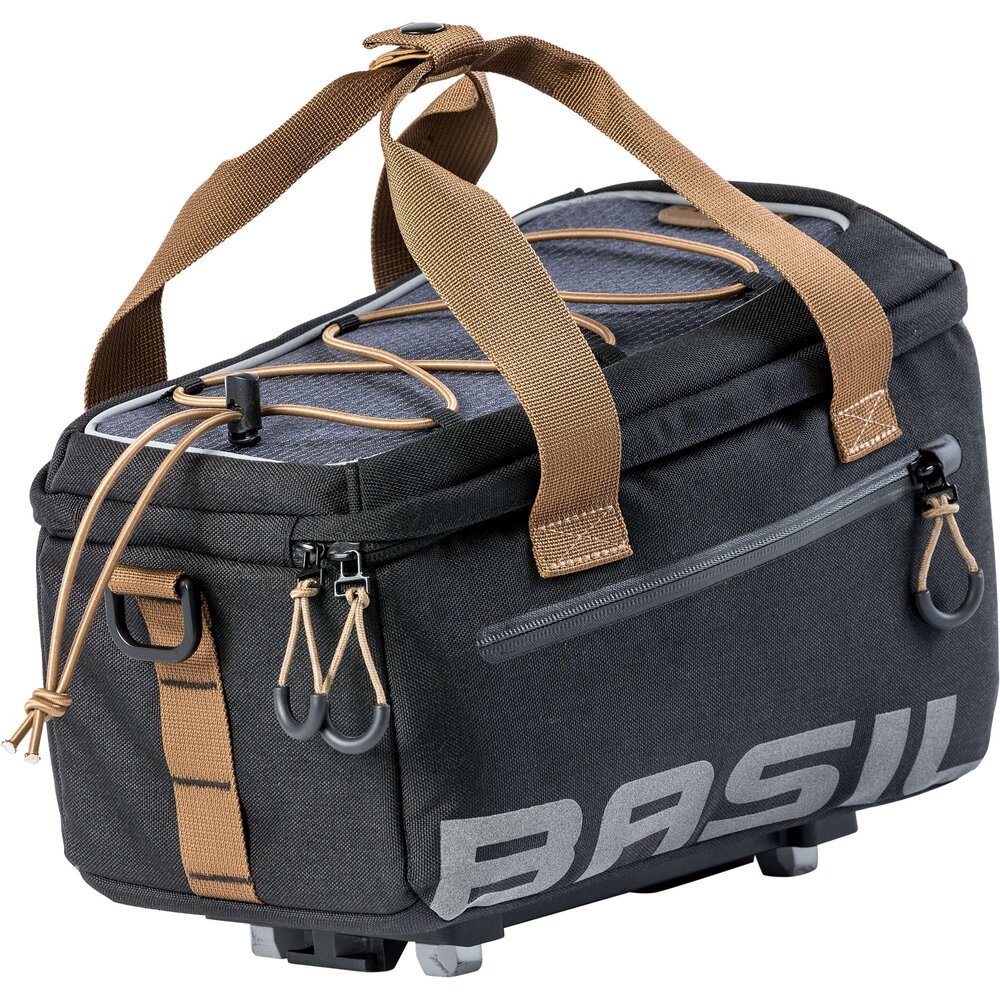 Basil Basil Miles MIK Trunkbag Fietstas 7L – Grijs/Zwart – Praktisch & Waterafstotend Basil Basil Miles MIK Trunkbag Fietstas 7L – Grijs/Zwart – Praktisch & Waterafstotend