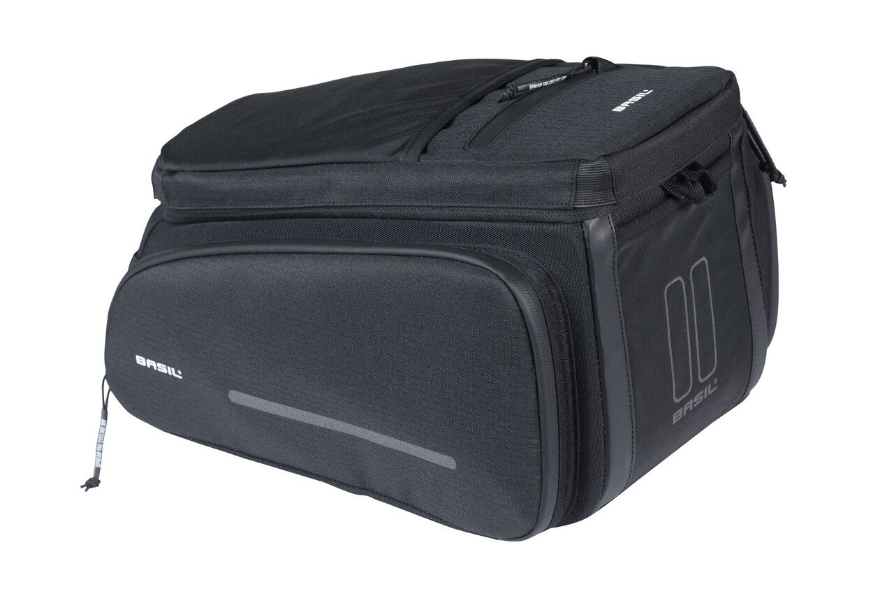 Basil Basil Move Fietstas 10–26L – Zwart – Waterafstotend & Uitbreidbaar Basil Basil Move Fietstas 10–26L – Zwart – Waterafstotend & Uitbreidbaar