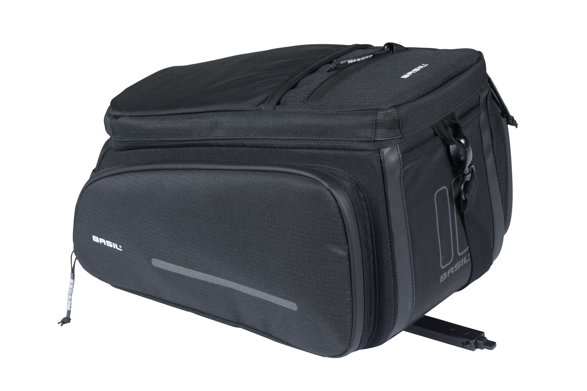 Move MIK Fietstas 10-26L - Zwart - Uitbreidbaar & Waterafstotend