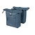 Basil Brooklyn Dubbele Fietstas 41L - Marineblauw - Stijlvol & Ruim