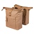 Basil Brooklyn Dubbele Fietstas 41L - Zand - Ruim & Luxe Afwerking