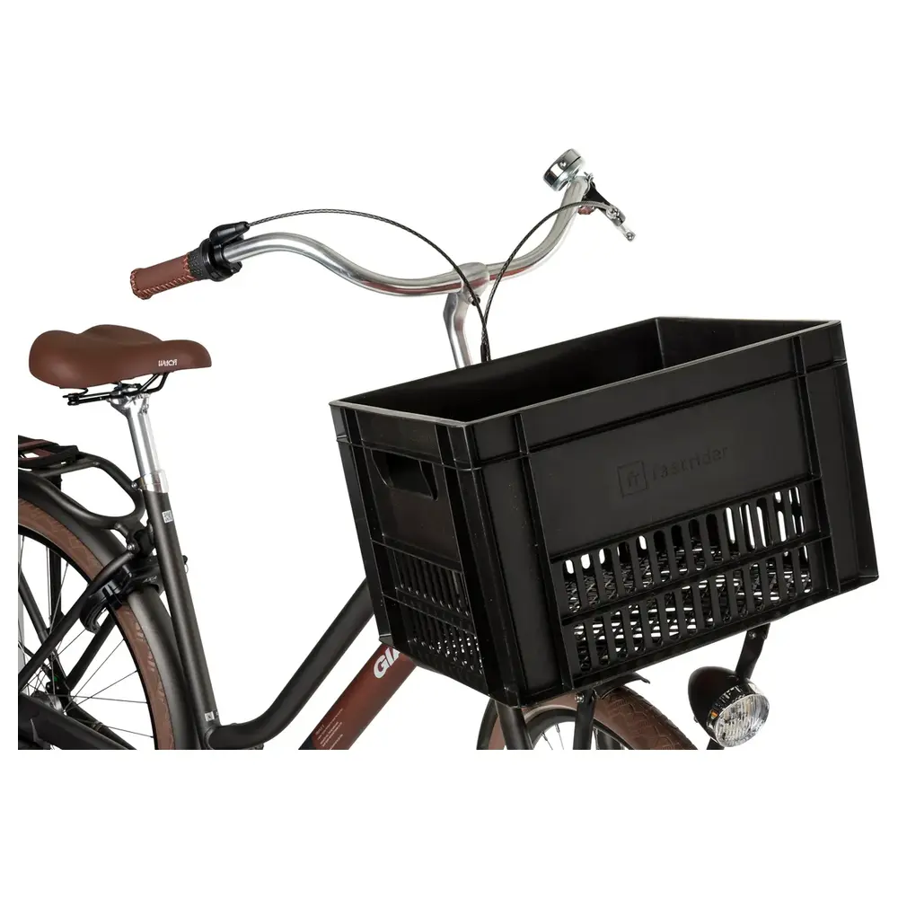 Fast Rider Fietskrat Glans Zwart Fast Rider Fietskrat Glans Zwart