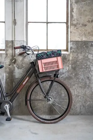 Fast Rider Kunststof Fietskrat OudRoze Fast Rider Kunststof Fietskrat OudRoze