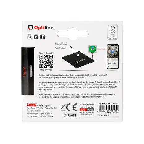 Optiline Tracker Compact Ultra-dunne compacte tracker