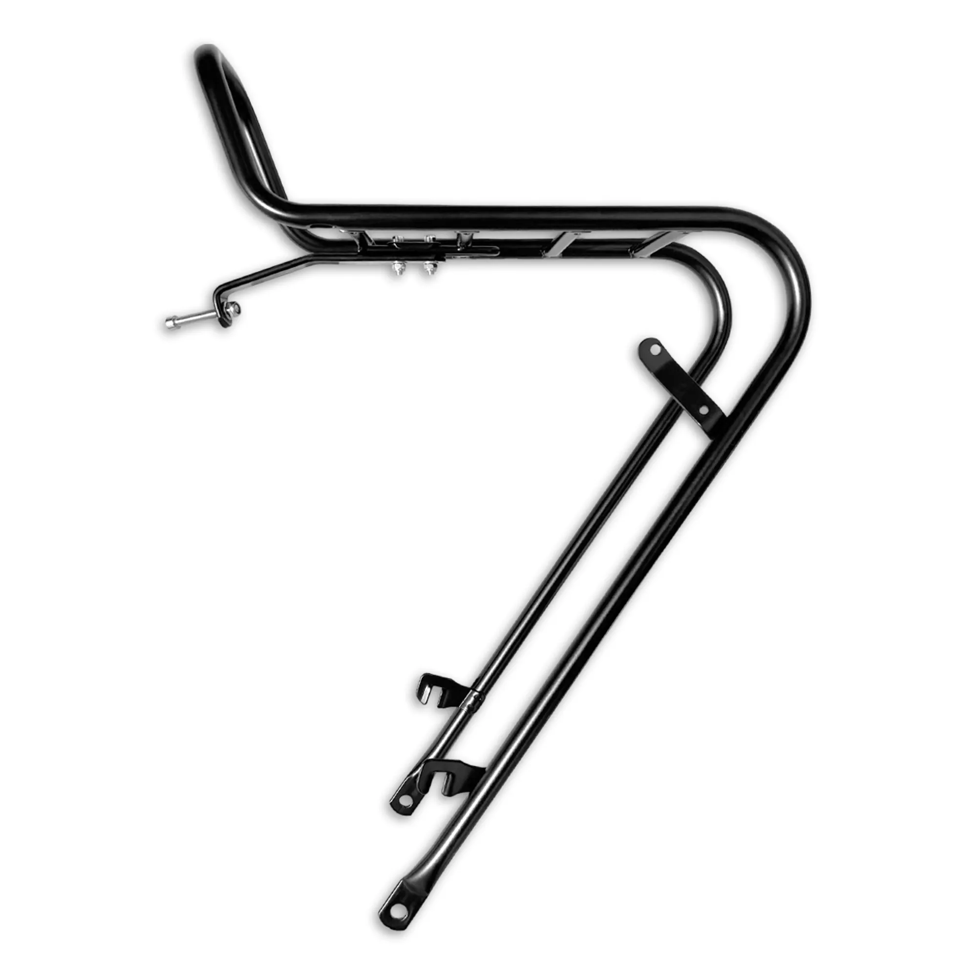 Retro Voordrager 28 Inch Stalen voordrager met zwarte poedercoating