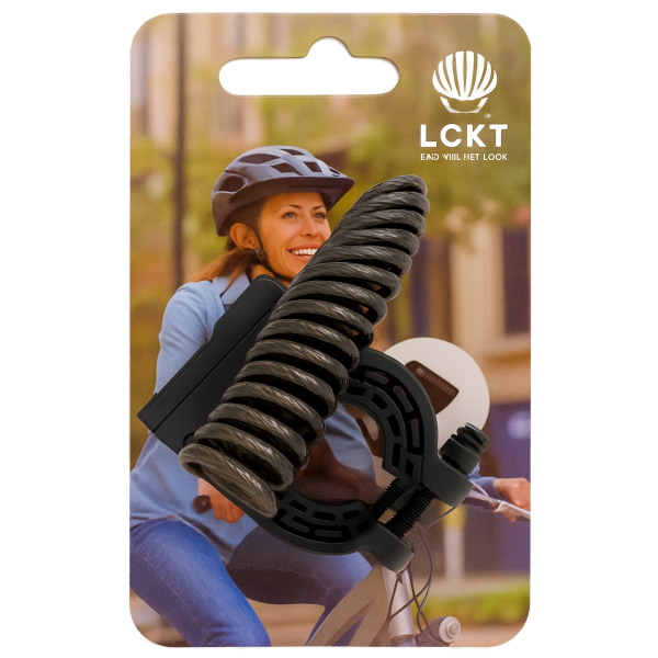 Fietshelmslot met stuurbevestiging