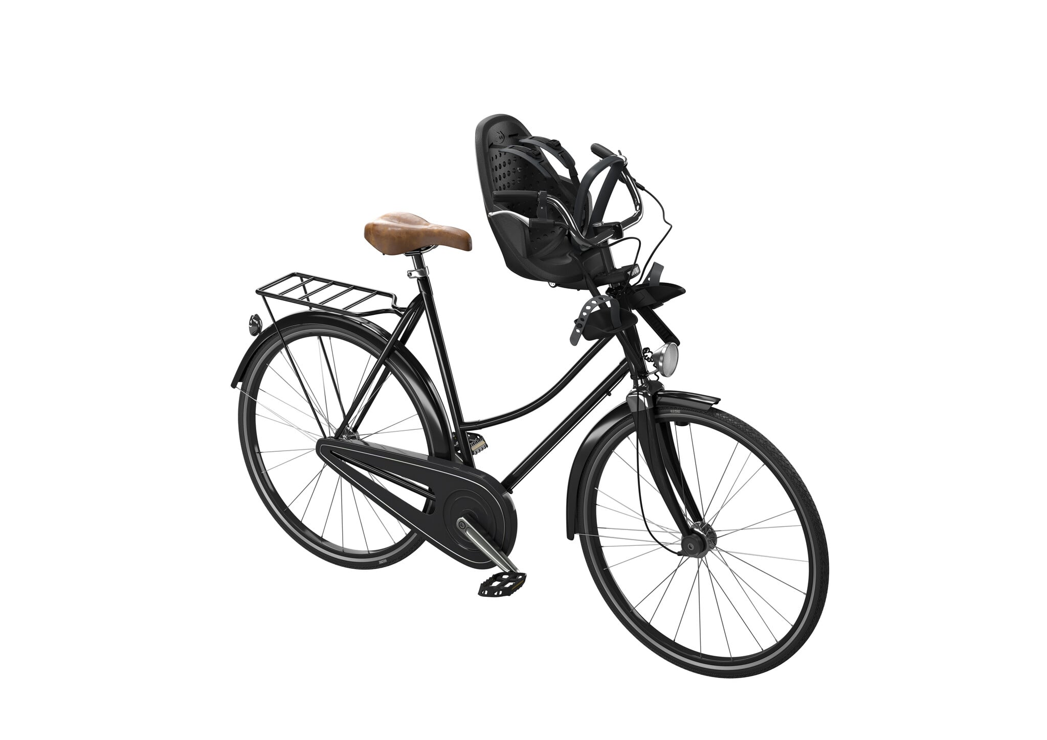 2 Mini Voorstoeltje Zwart Black