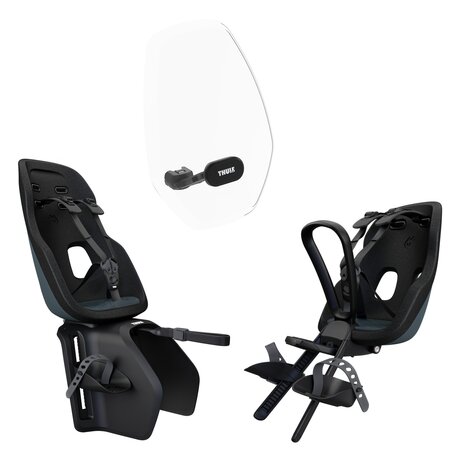 Thule Yepp Nexxt 2 compleet pakket met extra voordeel Dark slate